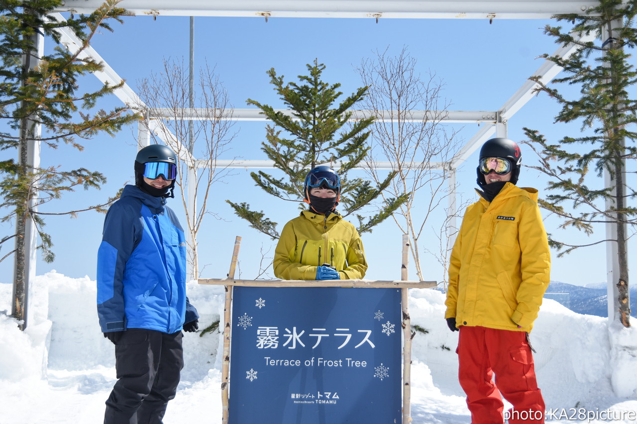 星野リゾート トマム　素晴らしい青空に恵まれた、『トマムマウンテンエリア』リフト営業最終日セッション(^^♪